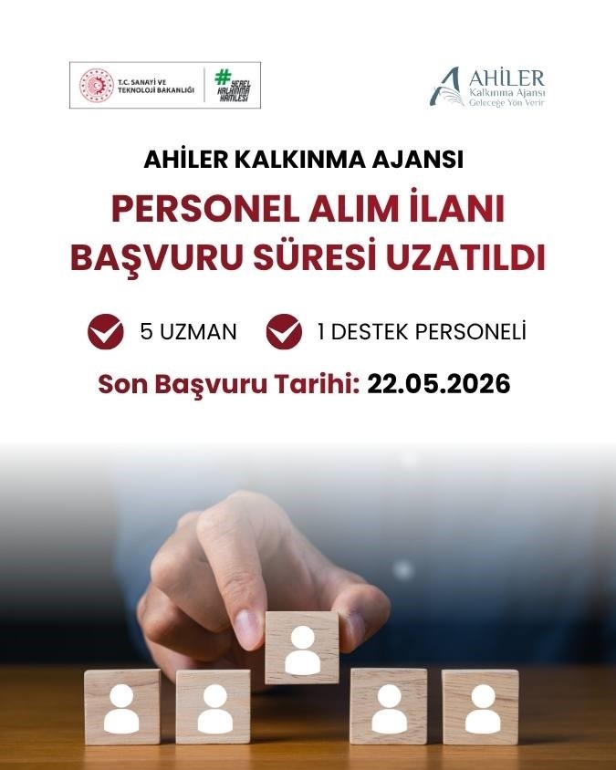 T.C. Ahiler Kalkınma Ajansı Personel Alım İlanı Başvuru Süresi Uzatıldı