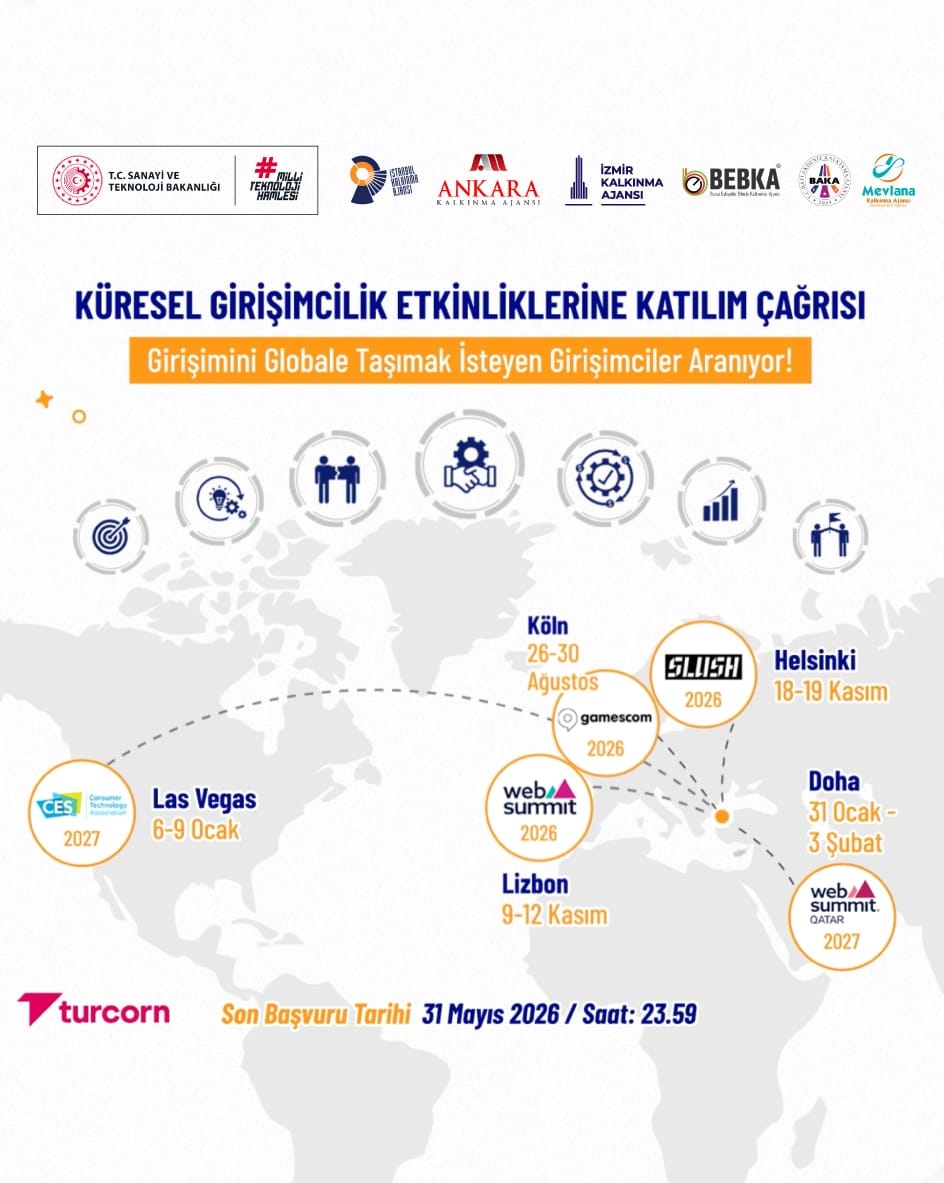 2026 Yılı Küresel Girişimcilik Etkinliklerine Katılım Çağrısı
