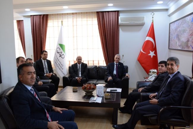 Şanlıurfa Ticaret ve Sanayi Odası Kayyum Heyeti Başkanı İsmail Demirkol GAP İdaresi'ne Ziyarette Bulundu