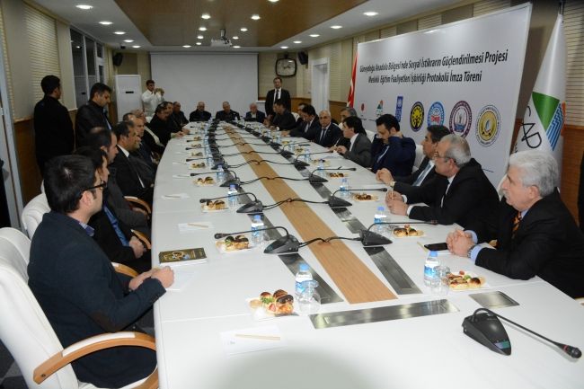 Sosyal İstikrarın Güçlendirilmesi Projesi Mesleki Eğitim Faaliyetleri İşbirliği Protokolü İmzalandı