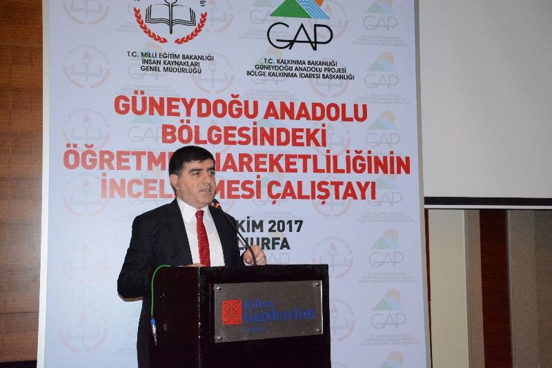 GAP Bölgesi'ndeki Öğretmen Hareketliliğinin İncelenmesi Çalıştayı Tamamlandı