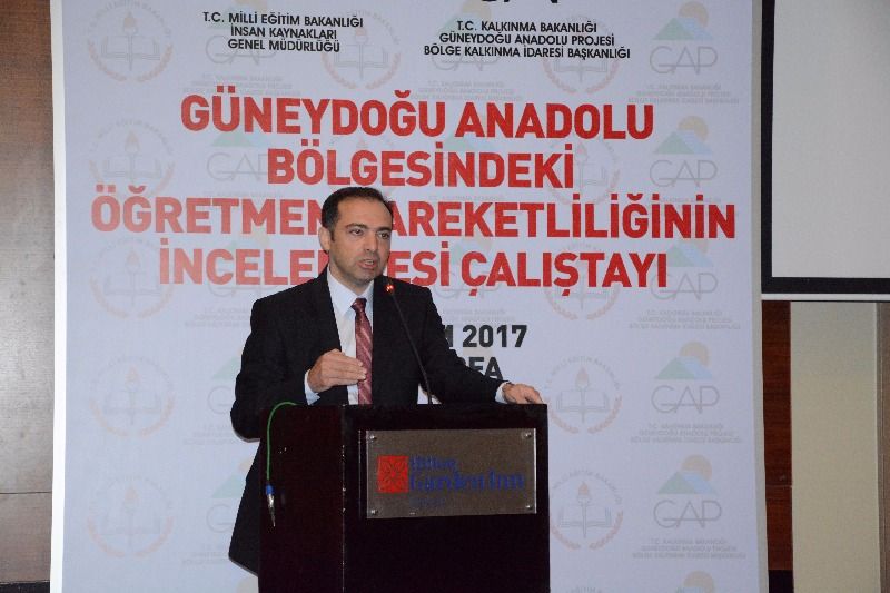 GAP Bölgesi'ndeki Öğretmen Hareketliliğinin İncelenmesi Çalıştayı Tamamlandı