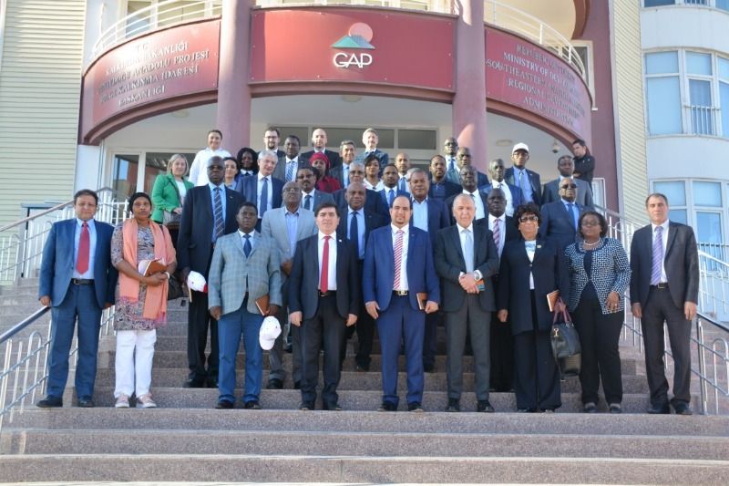 GAP İdaresi, 24 Afrika Ülkesi Büyükelçisi ve Diplomatını Şanlıurfa’da Ağırladı