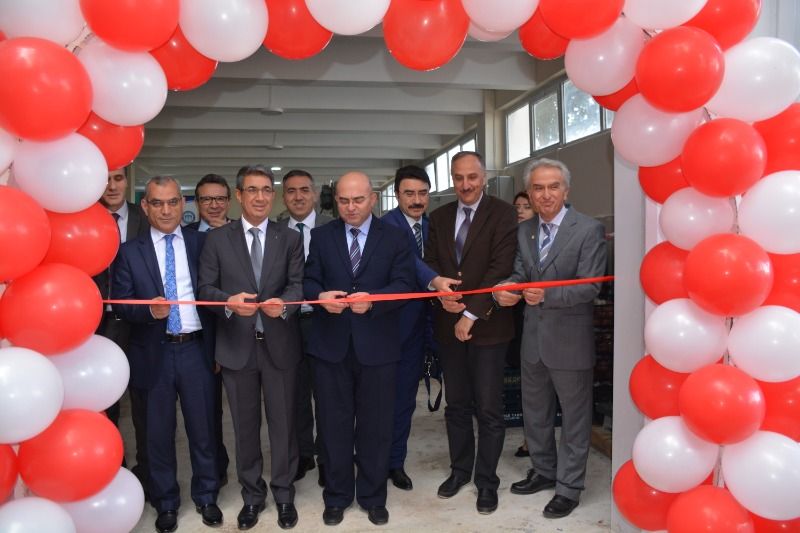 “Organik Meyve Yetiştiricilerine İnovasyon Aktarma Amaçlı Organik Meyve İşleme Pilot Projesi” Tesisi Açılışı