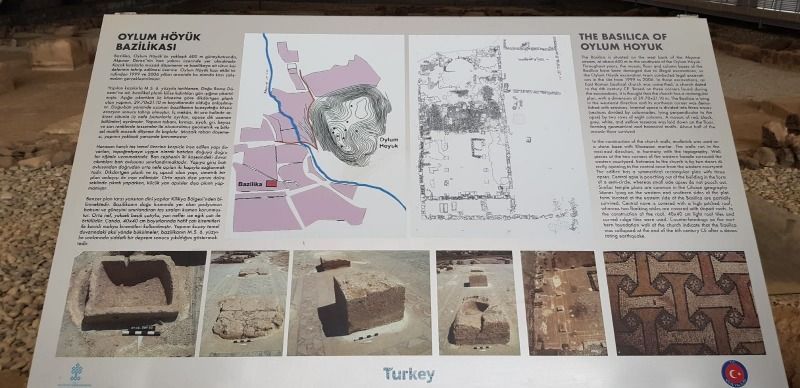 Tarihi Aidesim Mozaikli Bazilikası