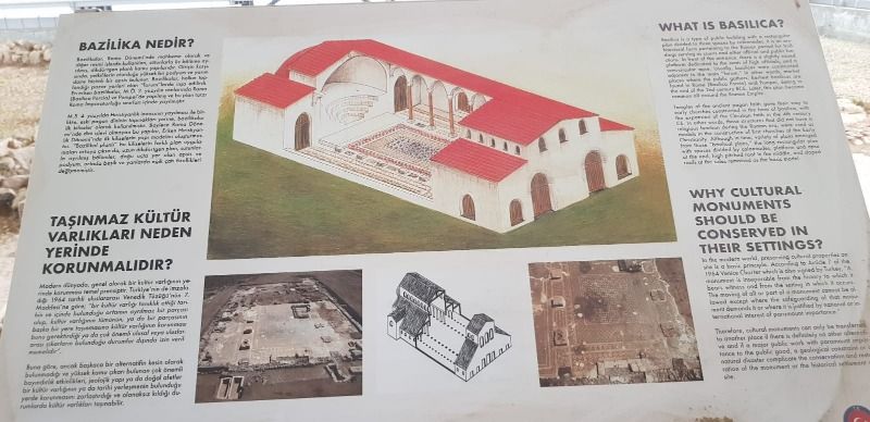 Tarihi Aidesim Mozaikli Bazilikası