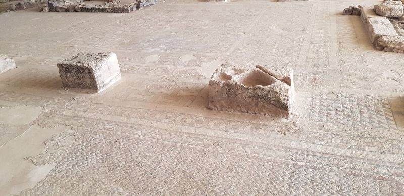 Tarihi Aidesim Mozaikli Bazilikası