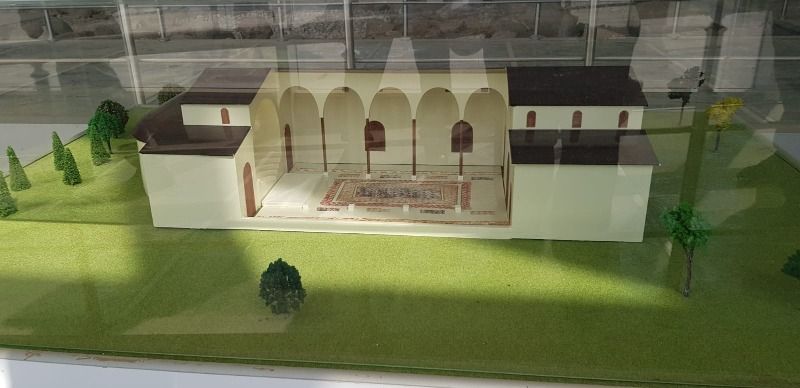 Tarihi Aidesim Mozaikli Bazilikası