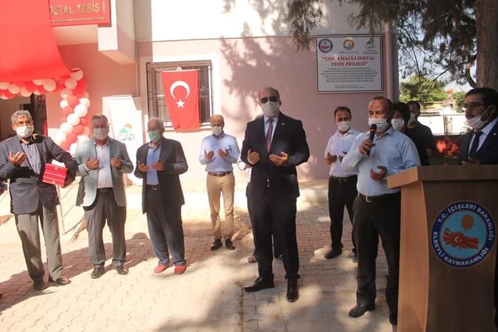 “Çok Amaçlı Sosyal Tesis ve Misafirhane” ile “Örnek Köyler” Projelerinin Açılış Törenleri Kilis'te Gerçekleştirildi