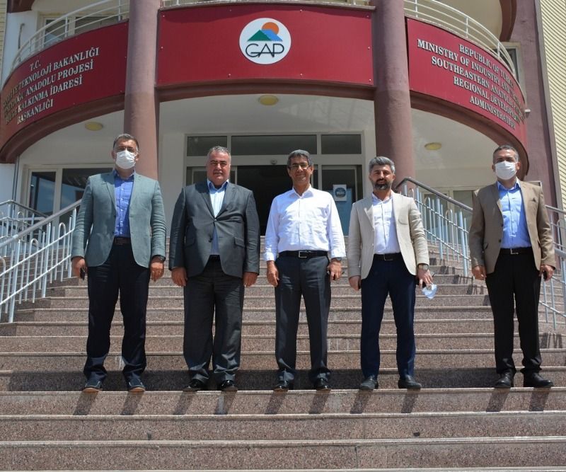 Tarım Reformu Genel Müdürlüğü ve Şanlıurfa İl Tarım ve Orman Müdürlüğünden GAP İdaresine Ziyaret