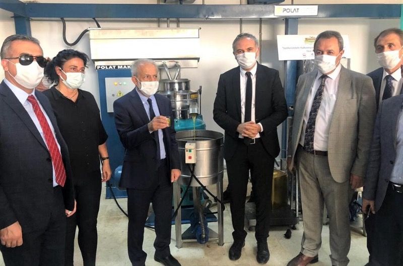 Ebrulim Çekirdeksiz Prina Üretimi Makinalarının Açılış Programına Katılım Sağlandı