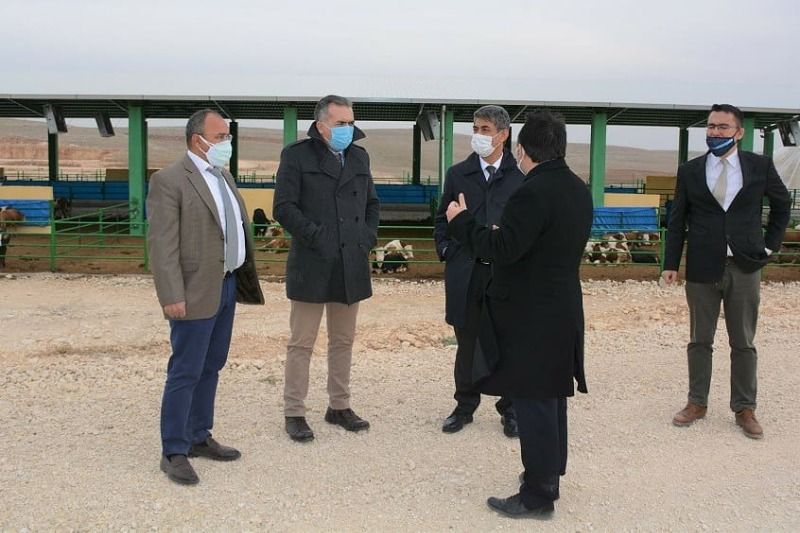 Başkan Vekili Mehmet AÇIKGÖZ ve beraberindeki heyet, Şanlıurfa Organize Sanayi Bölgesini ziyaret etti
