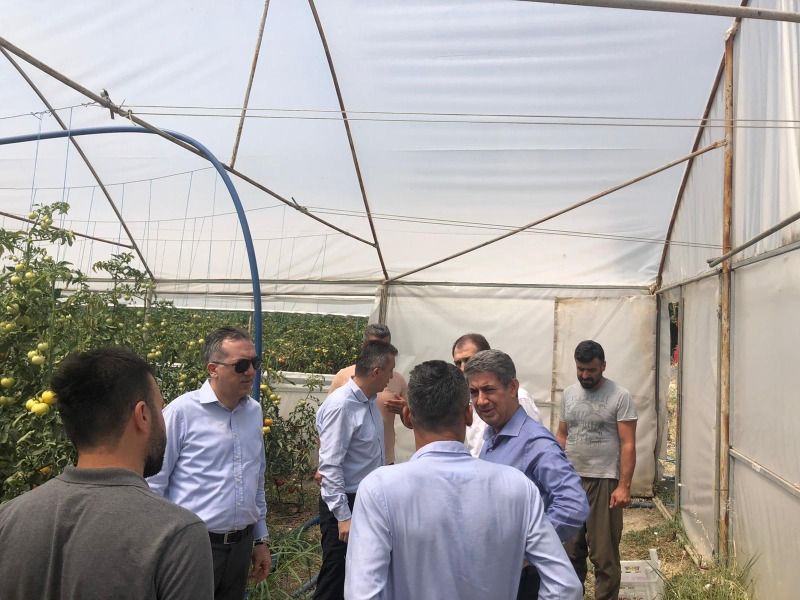 GAP İdaresi Başkanlığınca Desteklenen ve Uludere Kaymakamlığı Tarafından Yürütülen Proje Alanları Ziyaret Edildi