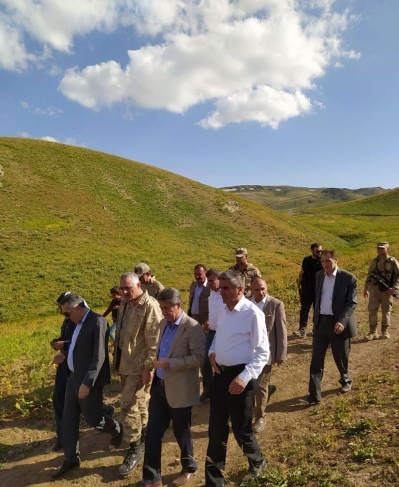 Başkan V. Mehmet AÇIKGÖZ ve Beraberindeki Heyet, “GAP ile Kırsal Yaşamın ve Verimliliğin Artırılması” Proje Alanını Ziyaret Etti