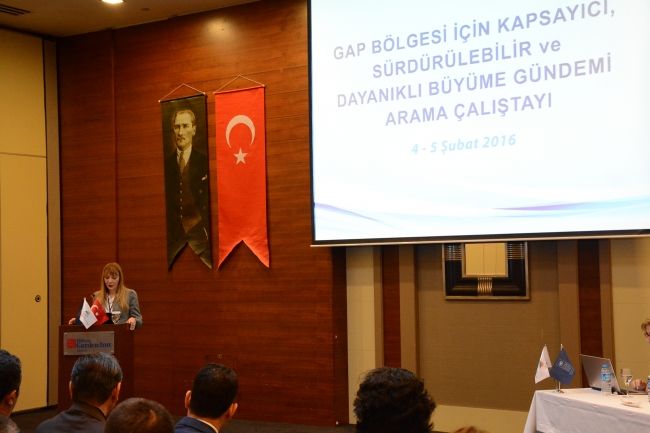 GAP Bölgesi İçin Kapsayıcı, Sürdürülebilir ve Dayanıklı Büyüme Gündemi Arama Çalıştayı Tamamlandı
