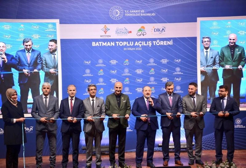 Bakan Varank, GAP İdaresince Batman'da Desteklenecek Projelerin Protokol İmza Töreni'ne Katıldı