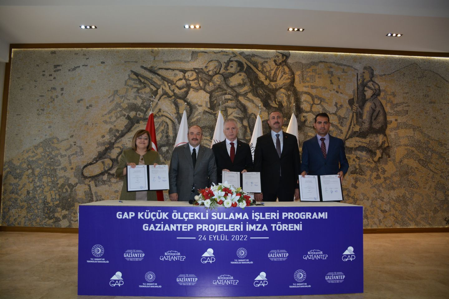 Sanayi ve Teknoloji Bakanı Mustafa VARANK, Gaziantep’te Desteklenecek KÖSİP Projelerinin Protokol İmza Töreni'ne Katıldı