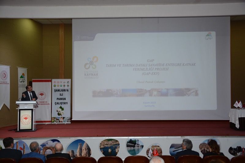 Ulusal Pamuk Çalıştayı Şanlıurfa’da Gerçekleştirildi