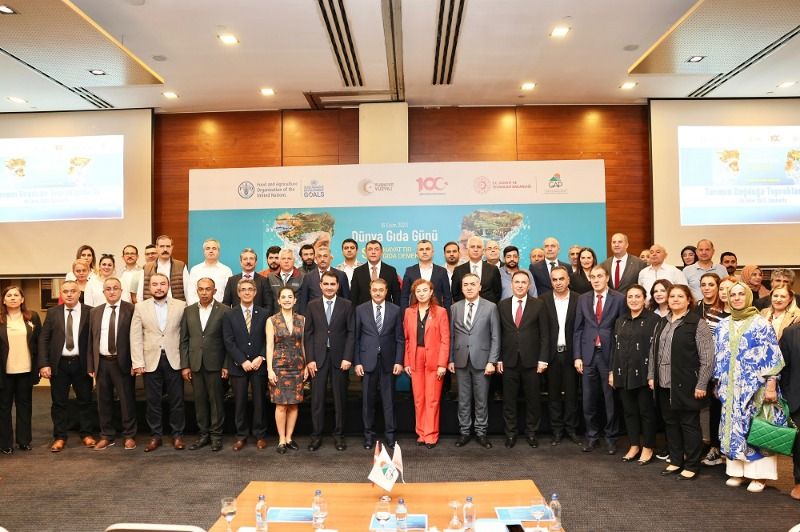 Cumhuriyetimizin 100. Yılında Dünya Gıda Günü Kapsamında “Tarımın Doğduğu Topraklarda Su” Konuşuldu