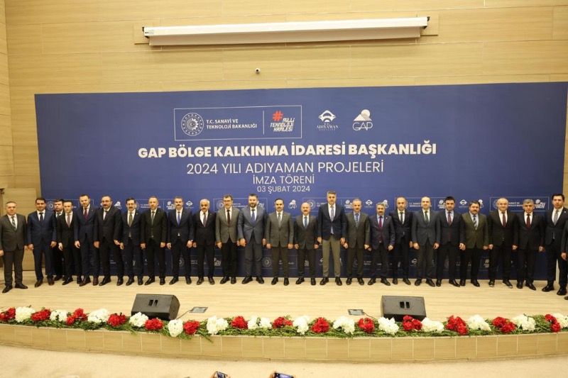 Sanayi ve Teknoloji Bakanı Mehmet Fatih KACIR, Adıyaman’da Desteklenecek Projelerin Protokol İmza Töreni'ne Katıldı