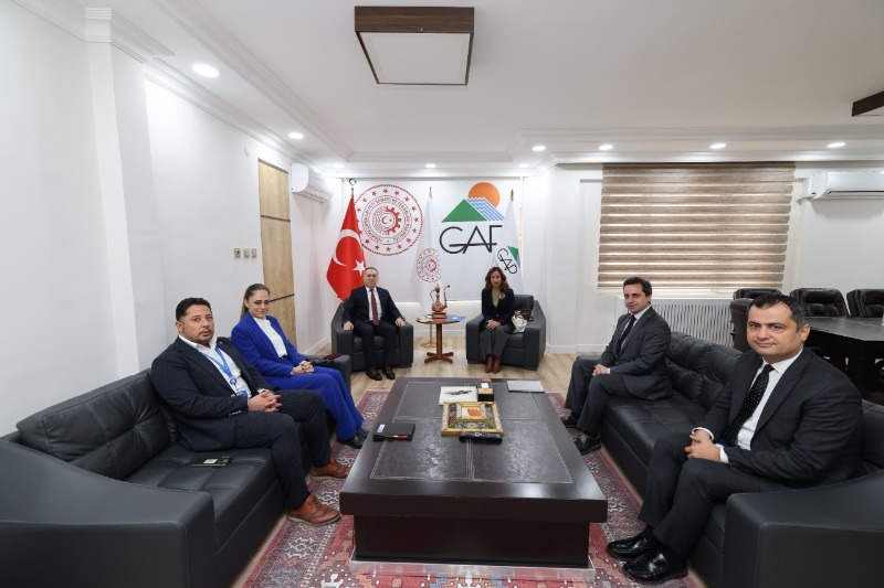UNDP Türkiye Mukim Temsilcisi ve Beraberindeki Heyet GAP İdaresi Başkanlığını Ziyaret Etti