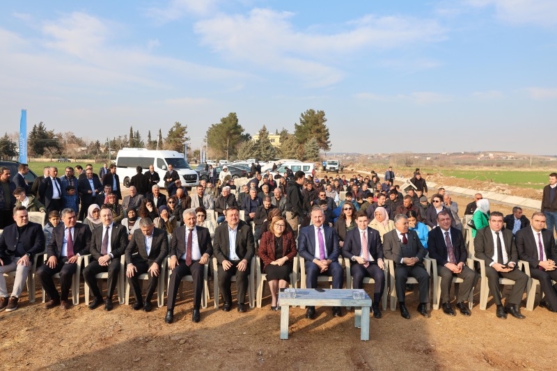 Gaziantep’te GAP İdaresi Desteği ile Tamamlanan Sulama Kanallarına Su Verilmeye Başlandı