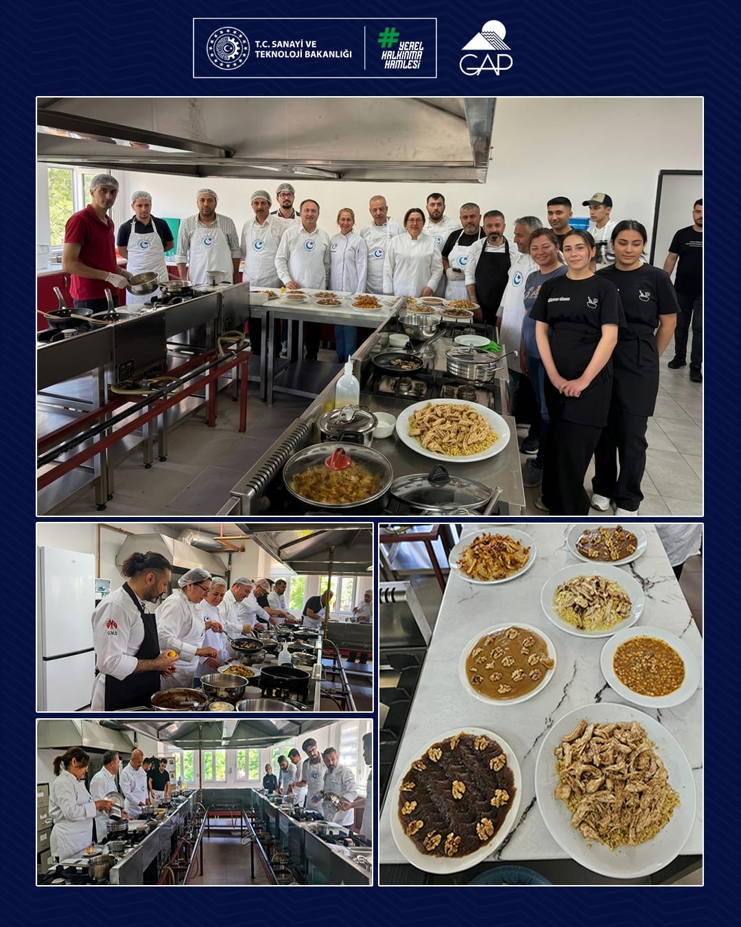 Adıyaman Gastronomi Atlası Projesi Kapsamında Uygulamalı Eğitimler Gerçekleştiriliyor