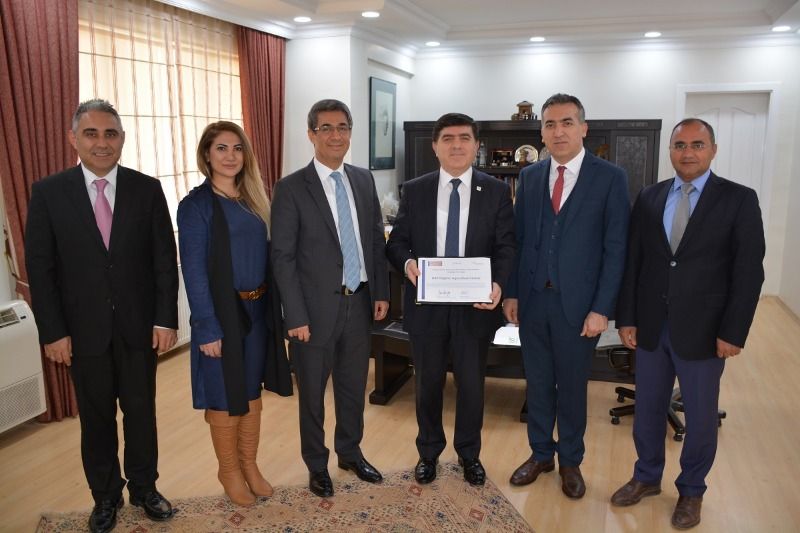 GAP Organik Tarım Küme Projesi’ne Küme Mükemmeliyeti Bronz Etiketi Ödülü