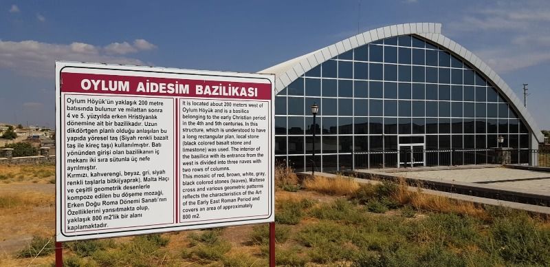 Tarihi Aidesim Mozaikli Bazilikası