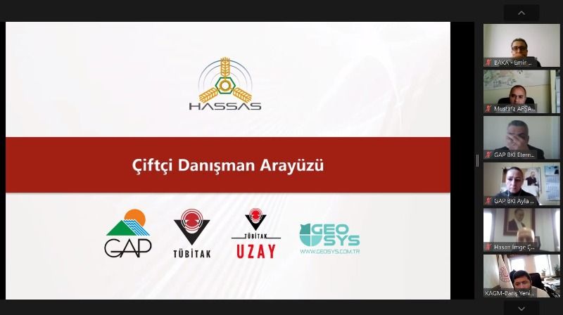 GAP Bölgesinde Hassas Tarım ve Sürdürülebilir Uygulamalarının Yaygınlaştırılması Projesi Değerlendirme Toplantısı