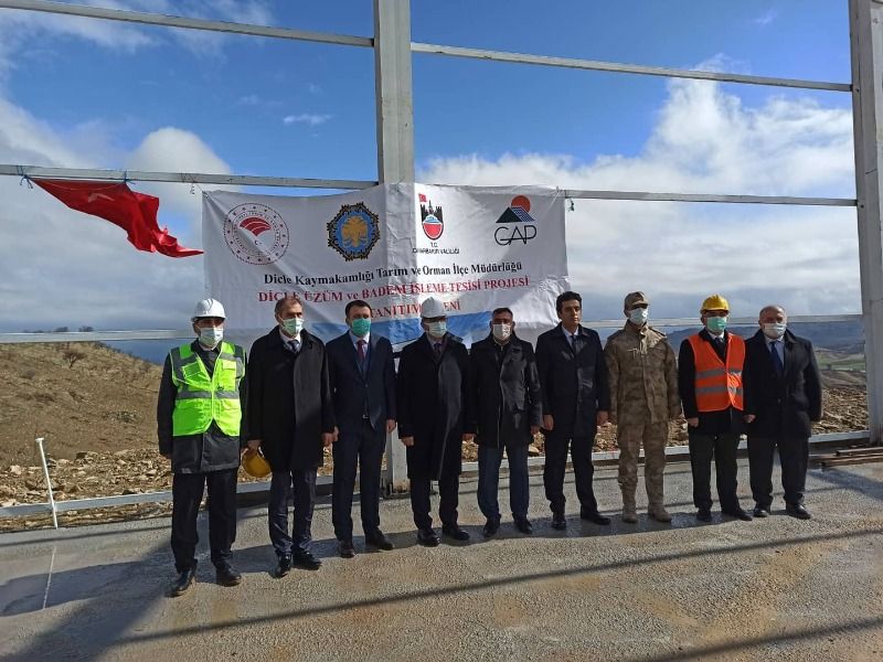 Dicle Kaymakamlığı ile yürütülen projeler hayata geçiriliyor