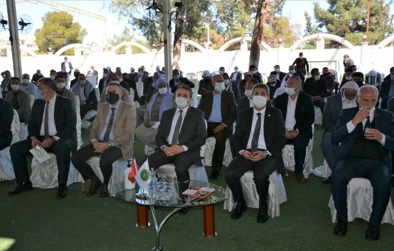 Şanlıurfa’da Küçükbaş Hayvancılığı Geliştirme Projeleri Toplu Dağıtım ve Sertifika Töreni düzenlendi