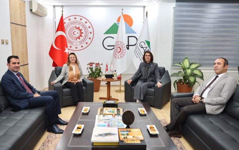 Kültür ve Turizm Bakan Yardımcısı Özgül ÖZKAN YAVUZ ve Şanlıurfa Milletvekili Gülender AÇANAL’ın GAP İdaresini Ziyareti