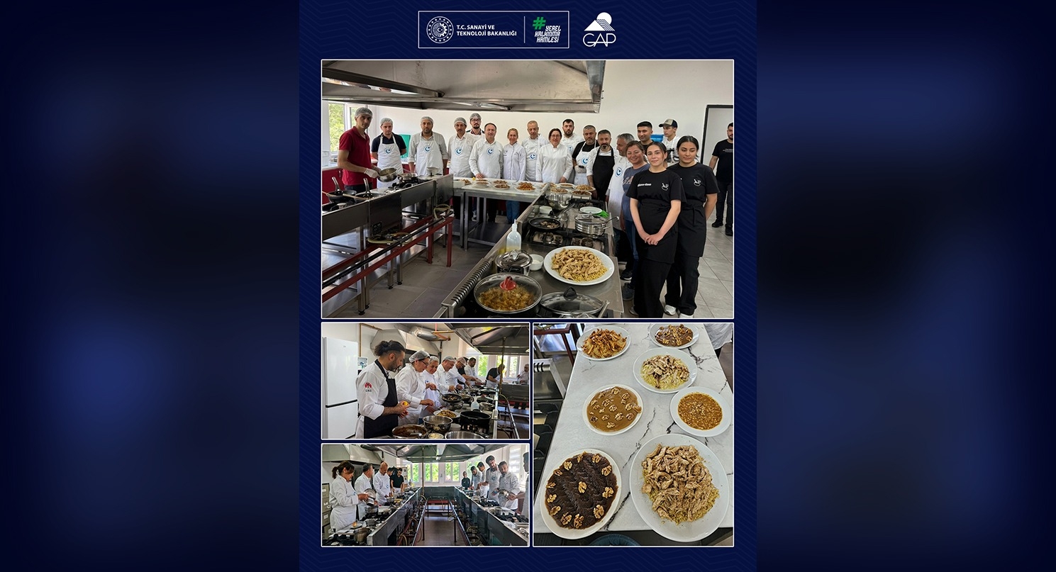 Adıyaman Gastronomi Atlası Projesi Kapsamında Uygulamalı Eğitimler Gerçekleştiriliyor