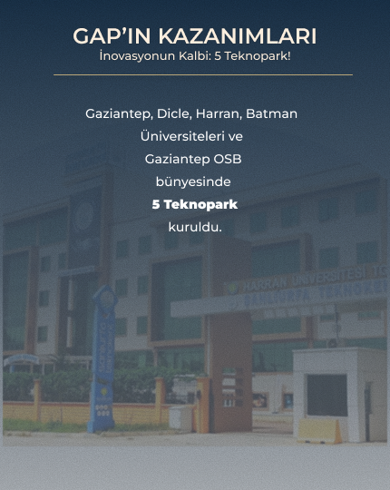 GAP kazanımları