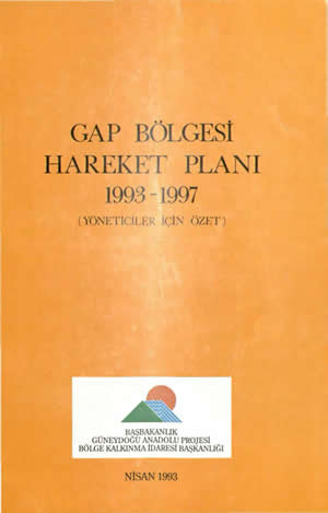 GAP Bölgesi Hareket Planı 1993-1997