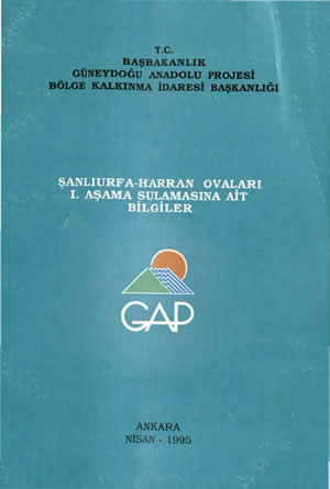 Şanlıurfa Harran Ovaları 1. Aşama Sulaması